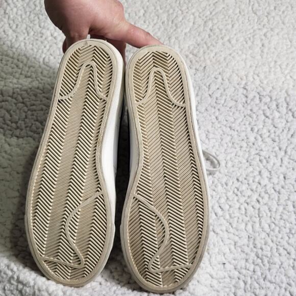 Nike Women's Blazer Mid '77 White Black Leather Sneaker size 8 - Picture 6 of 6